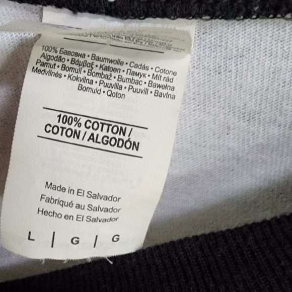 Black and White Hallelujah Casting Crowns Raglan Tee - Picture 3 of 7